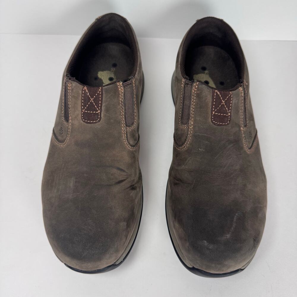 Red Wing Comfort Pro Safety Toe Brown Slip On Work Shoes Women's Size 8